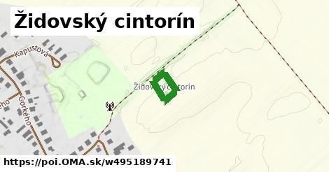 Židovský cintorín