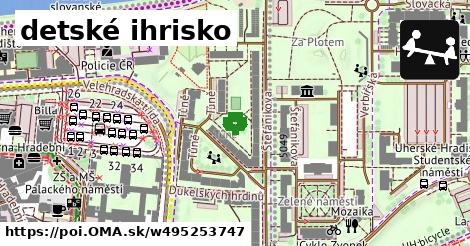 detské ihrisko