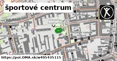 športové centrum