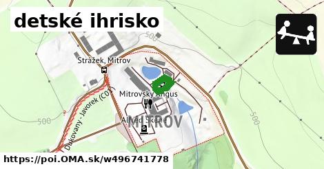 detské ihrisko