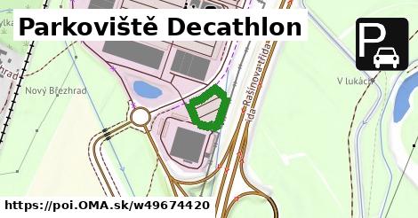 Parkoviště Decathlon