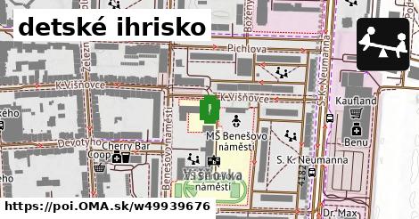 detské ihrisko