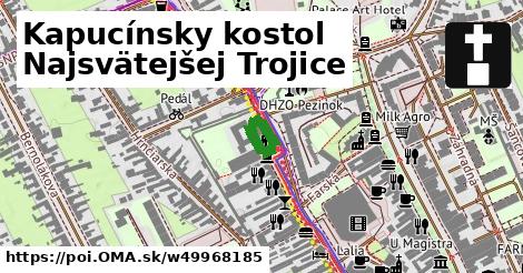 Kapucínsky kostol Najsvätejšej Trojice