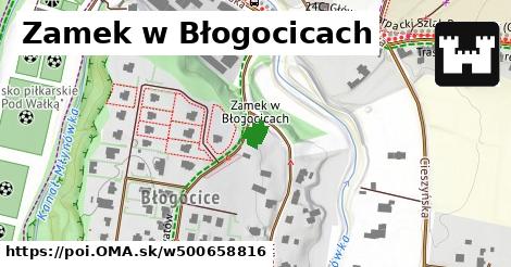 Zamek w Błogocicach