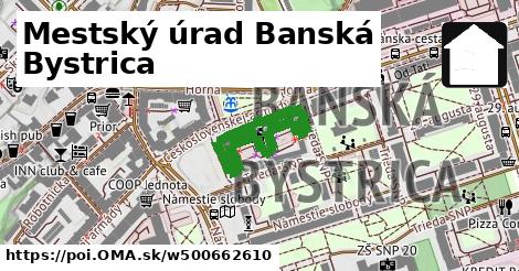 Mestský úrad Banská Bystrica