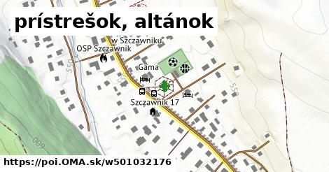 prístrešok, altánok