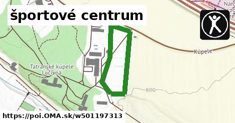 športové centrum