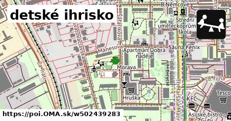 detské ihrisko