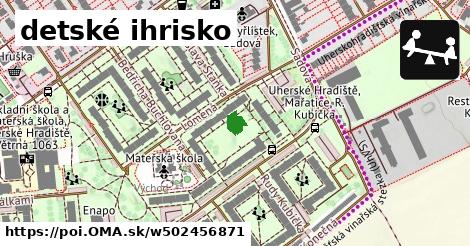 detské ihrisko