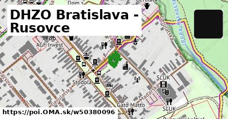 DHZO Bratislava - Rusovce