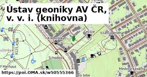 Ústav geoniky AV ČR, v. v. i. (knihovna)