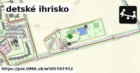 detské ihrisko