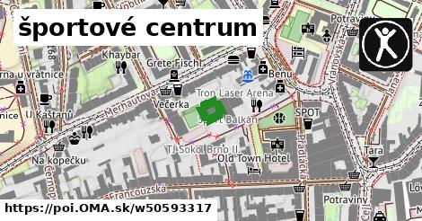 športové centrum