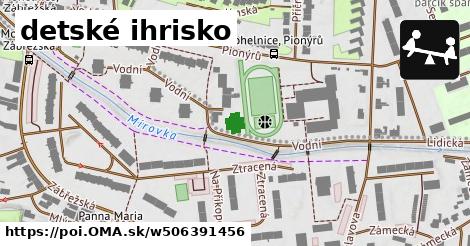 detské ihrisko