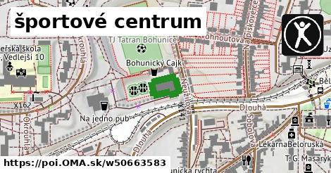 športové centrum