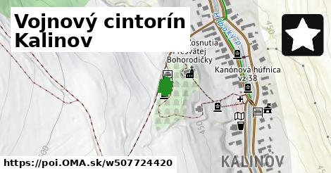 Vojnový cintorín Kalinov