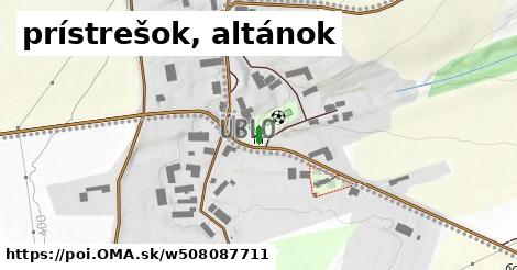 prístrešok, altánok