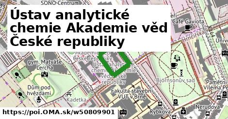 Ústav analytické chemie Akademie věd České republiky