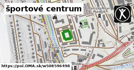 športové centrum