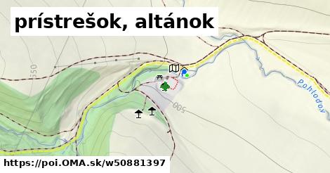 prístrešok, altánok