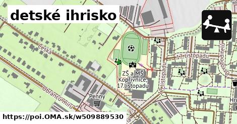 detské ihrisko