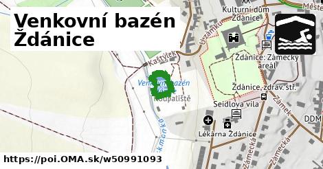 Venkovní bazén Ždánice