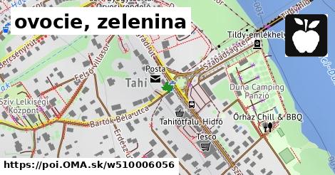 ovocie, zelenina