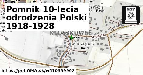 Pomnik 10-lecia odrodzenia Polski 1918-1928