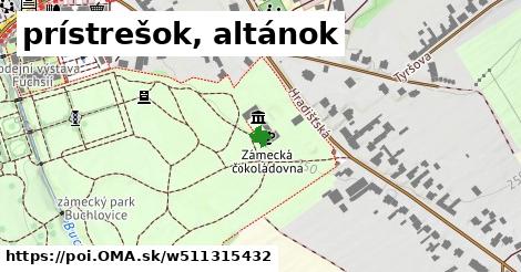 prístrešok, altánok