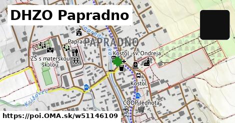 DHZO Papradno