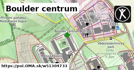 Boulder centrum