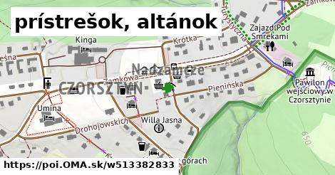 prístrešok, altánok