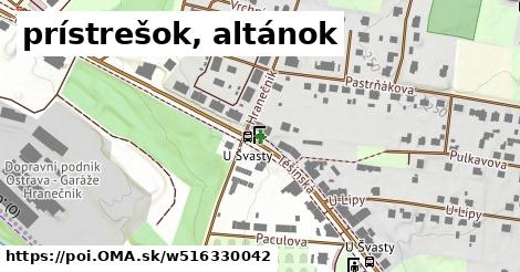 prístrešok, altánok