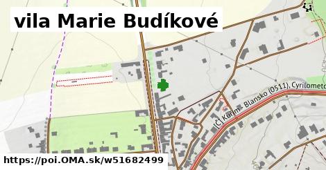 vila Marie Budíkové