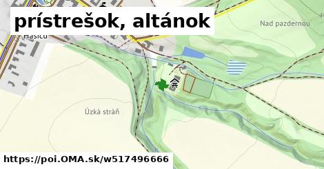 prístrešok, altánok