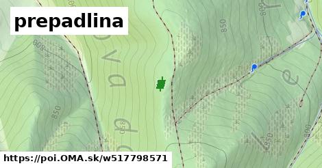 prepadlina