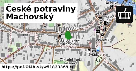 České potraviny Machovský