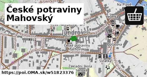 České potraviny Mahovský