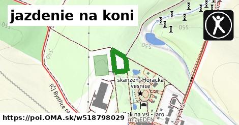 jazdenie na koni