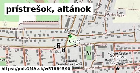 prístrešok, altánok