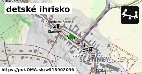 detské ihrisko