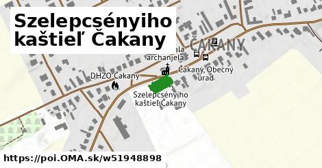 Szelepcsényiho kaštieľ Čakany