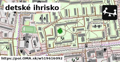 detské ihrisko