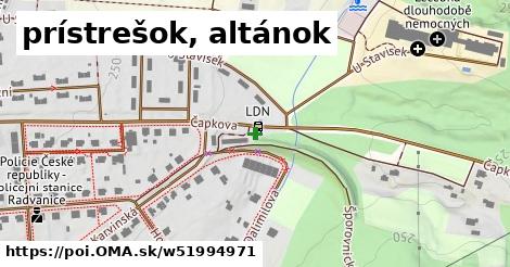 prístrešok, altánok