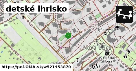 detské ihrisko