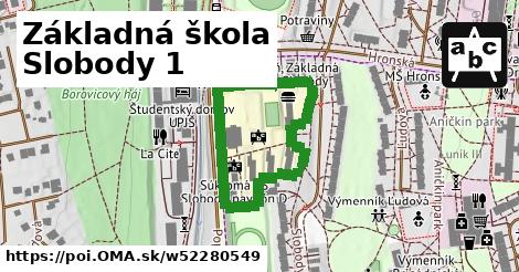 Základná škola Slobody 1