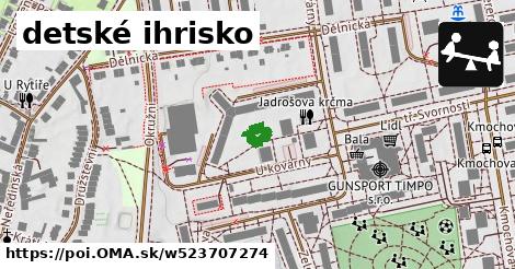 detské ihrisko