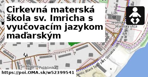 Cirkevná materská škola sv. Imricha s vyučovacím jazykom maďarským