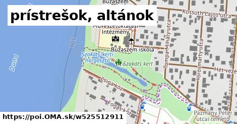 prístrešok, altánok