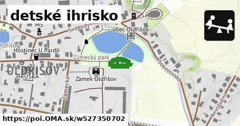 detské ihrisko